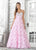 Blush - Sweetheart Tulle A-Line Dress 5109 in Pink