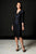 Daymor Couture - Embellished Two Piece Sheath Dress 510 in Blue