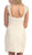 Shirred Sweetheart Sheath Cocktail Dress