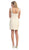 Shirred Sweetheart Sheath Cocktail Dress