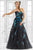 Blush - Stunning Sweetheart A-Line Gown 5111 in Black and Blue