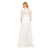 Illusion Sweetheart Long Evening Gown