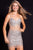 51198 Crystal Embellished Illusion Sheath Dress