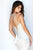 Sherri Hill - 51207 Embellished Halter Neck Sheath Dress In White