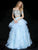 Sherri Hill - 51272 Dazzling Beaded Two Piece A Line Evening Dress In Blue
