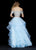 Sherri Hill - 51272 Dazzling Beaded Two Piece A Line Evening Dress In Blue
