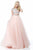 Sherri Hill - 51449 Scallop-Motif Beaded Two-Piece Ballgown In Pink
