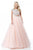 Sherri Hill - 51449 Scallop-Motif Beaded Two-Piece Ballgown In Pink