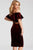 51450 Ruffled Off-Shoulder Two-Piece Dress