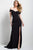 51476 Fitted Off Shoulder Sheath Dress