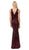 Lenovia - 5150 Sparkling Allover Sequin V Neck Evening Dress