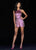 Sherri Hill - 51513 Allover Sequin Halter Neck Romper In Red