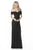 Sherri Hill - 51556 Beaded Lace Off-Shoulder A-Line Dress In Black