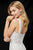 Sherri Hill - 51571 Metallic Lace Fitted Mermaid Dress In White