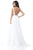 Sherri Hill - 51638 Lace Appliqued Illusion Bodice Long Dress In White