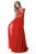 Sherri Hill - 51638 Lace Appliqued Illusion Bodice Long Dress In Red