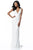 Sherri Hill - 51641 Beaded Fitted Long Sheath Dress In White