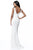 Sherri Hill - 51641 Beaded Fitted Long Sheath Dress In White