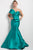 51662 Bow Accented Mermaid Dress