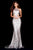 Sherri Hill - 51663 Long Sequined Halter Trumpet Dress In Pink