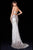 Sherri Hill - 51663 Long Sequined Halter Trumpet Dress In Pink