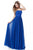 Sherri Hill - 51667 Strapless Jeweled A-Line Long Dress In Blue