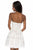Sherri Hill - 51668 Strapless Short Lace A-line Cocktail Dress In White