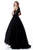 Sherri Hill - 51704 Beaded Halter Tulle Ballgown In Black