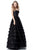 Sherri Hill - 51705 Sequined Strapless Semi-Sweetheart Tulle Ballgown In Black