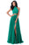 Sherri Hill - 51721 Two Piece Beaded High Halter A Line Dress In Green