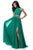 Sherri Hill - 51721 Two Piece Beaded High Halter A Line Dress In Green