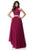 Sherri Hill - 51721 Two Piece Beaded High Halter A Line Dress In Purple