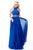 Sherri Hill - 51721 Two Piece Beaded High Halter A Line Dress In Blue