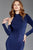 51733 Long Sleeve Cutaway Shoulder Sheath Gown