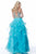 Sherri Hill - 51762 High Halter Jeweled Cutout Dress In Blue