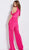 Jovani - 51785 Cold Shoulder High Neck Jumpsuit in Pink