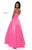 Sherri Hill - 51789 Strapless High-Low A-Line Gown with Beaded Pockets In Pink