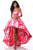 Sherri Hill - 51791 Strapless Floral Print High Low A-Line Dress In Pink and Print