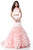 Sherri Hill - 51801 Two Piece Fitted Ruffled Tulle Mermaid Dress In Pink