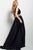 51802 Classy V-Neckline Jeweled Waist Ballgown