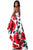 Sherri Hill - 51816 Strapless Floral Print High Low A-Line Dress In Red and Print