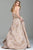 51852 Embellished Straight Across Ballgown