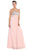 Rhinestone-Encrusted Sweetheart Empire Chiffon Evening Dress