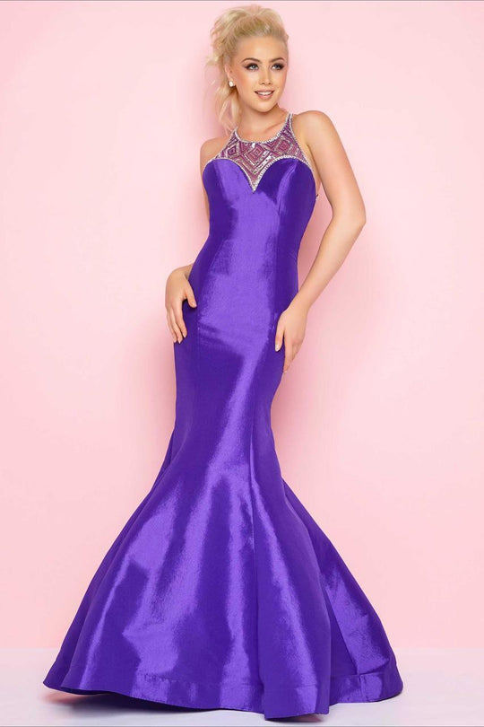 Mac Duggal - Flash   Style 66135L in Blue