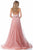 Sherri Hill - 51931 Strapless Lace Sweetheart Dress With Overskirt In Pink