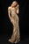 Sherri Hill - 51934 Two Piece Sequin Embellished Sheath Dress In Gold