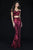 Sherri Hill - 51934 Two Piece Sequin Embellished Sheath Dress In Red