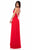 Sherri Hill - 51997 Sweetheart Chiffon Sheath Dress In Red