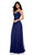 Sherri Hill - 51997 Sweetheart Chiffon Sheath Dress In Blue