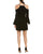 Laundry - 97M15107 Halter Neck Cold Shoulder Crepe Cocktail Dress In Black